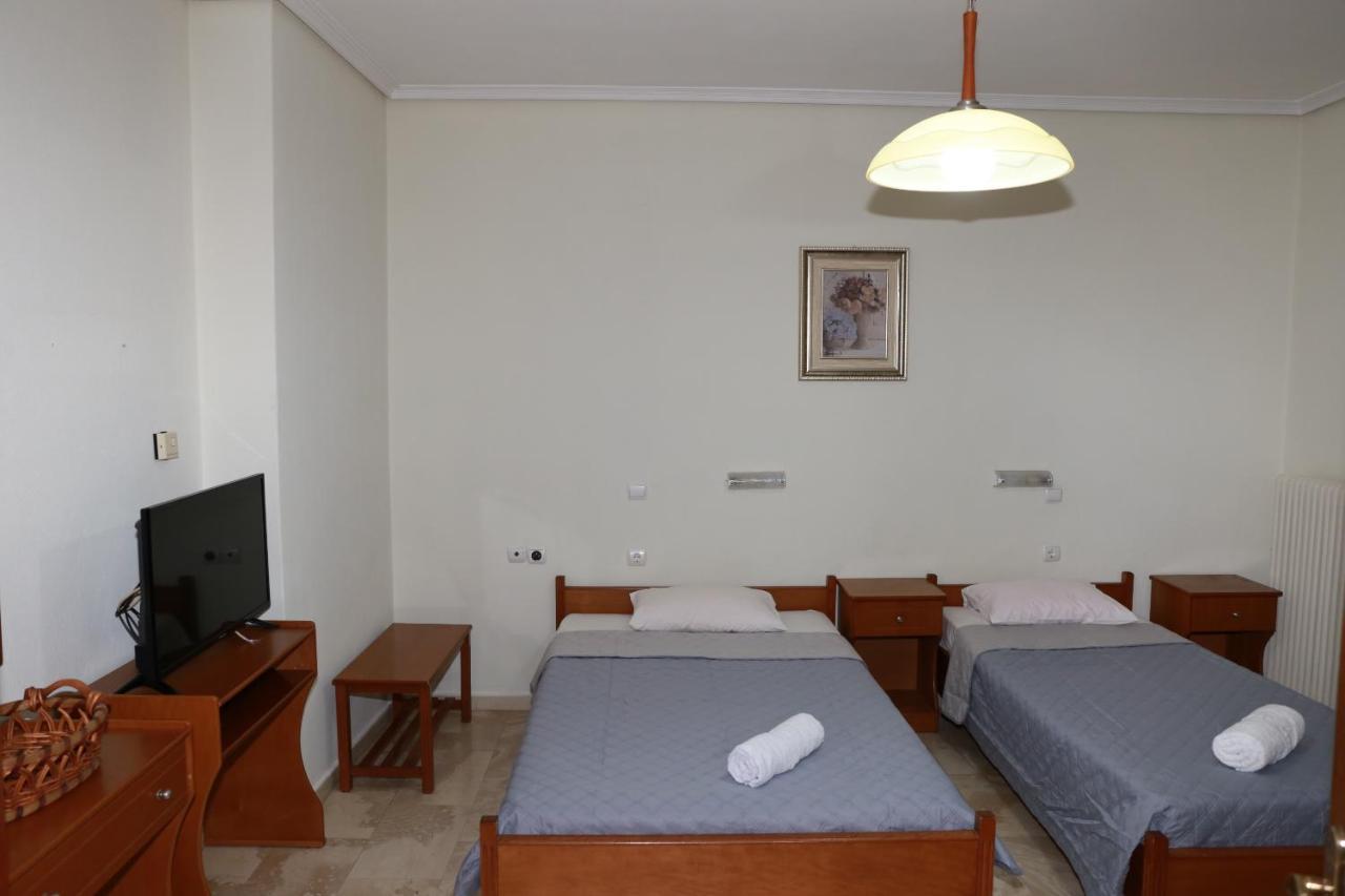 Giotis Apartments เลปโตการายา ภายนอก รูปภาพ