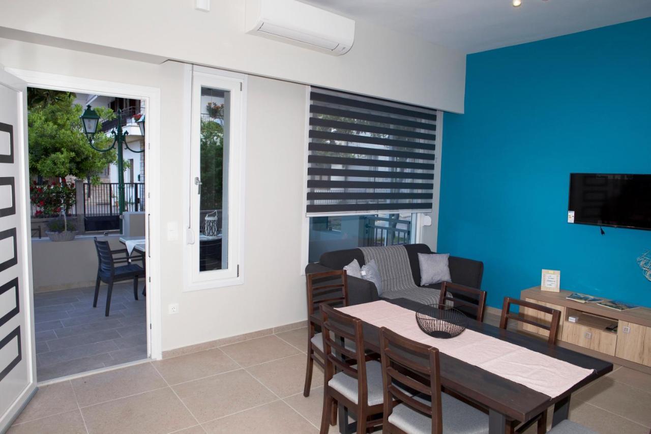 Giotis Apartments เลปโตการายา ภายนอก รูปภาพ