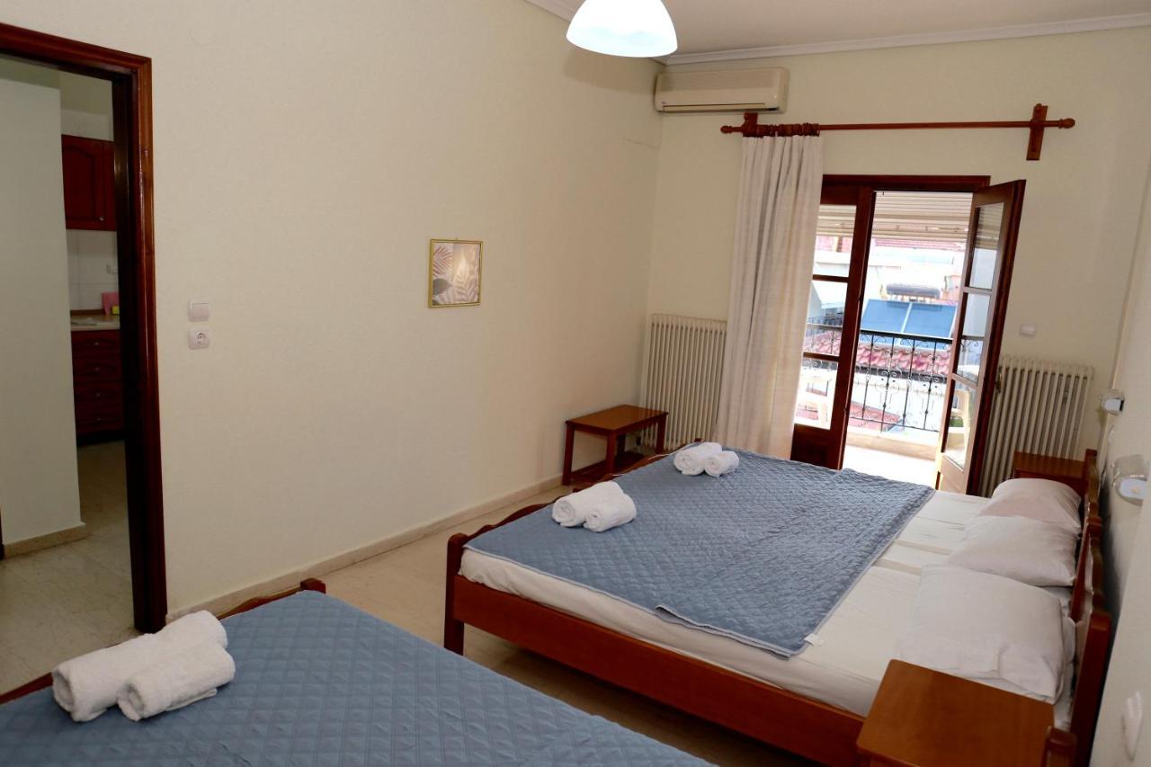 Giotis Apartments เลปโตการายา ภายนอก รูปภาพ