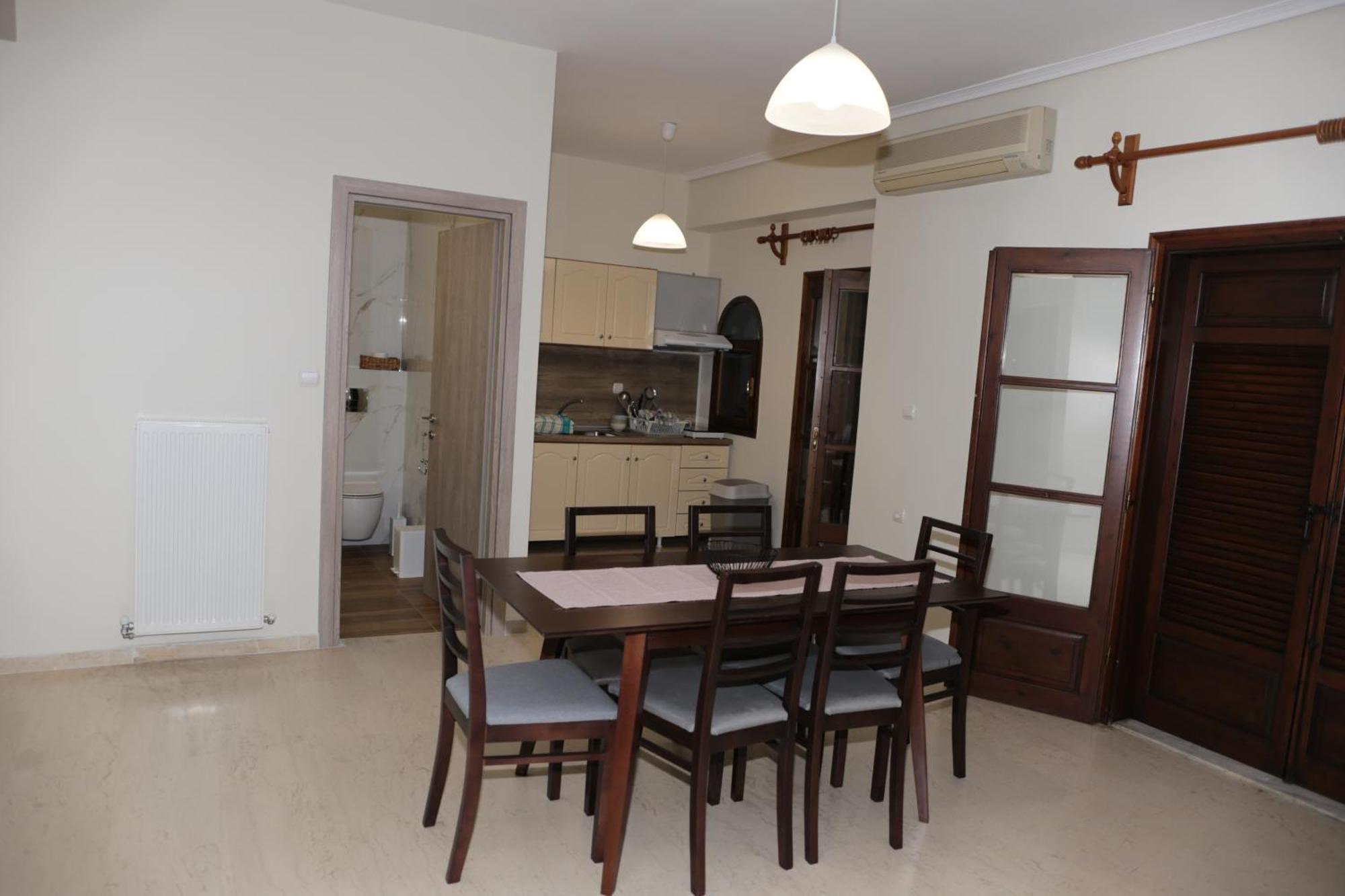 Giotis Apartments เลปโตการายา ภายนอก รูปภาพ
